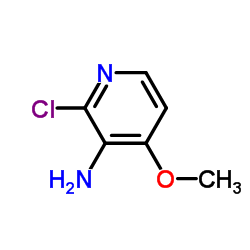 2-Chloro-4-methoxy-3-pyridinamine Structure