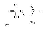 L-Serine O-sulfate potassium salt Structure