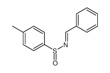 N-benzylidene-4-methylbenzenesulfinamide Structure