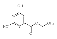 1,2,3,6-四氢-2,6-二氧代-嘧啶-4-甲酸乙酯结构式