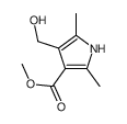2,5-二甲基-4-羟基甲基吡咯-3-羧酸甲酯结构式