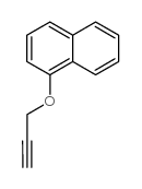 1-(2-丙炔基氧)萘结构式