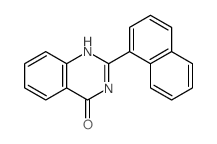 2-naphthalen-1-yl-1H-quinazolin-4-one结构式