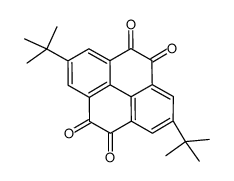 4,5,9,10-Pyrenetetrone, 2,7-bis(1,1-dimethylethyl)-结构式