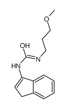 1-(3H-inden-1-yl)-3-(3-methoxypropyl)urea结构式