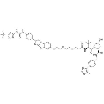 PROTAC FLT-3降解剂1结构式