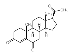 6-羰基黄体酮结构式