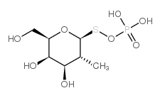 methyl beta-D-thiogalactopyranoside phosphate Structure