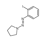 N,N-tetramethylene-N'-(2'-iodophenyl)triazene Structure