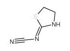 2-氰基亚胺基-1,3-噻唑烷结构式