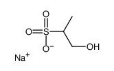 sodium,1-hydroxypropane-2-sulfonate Structure