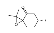 (R)-Pulegone Oxide Structure