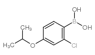 2-氯-4-异丙基氧基苯硼酸结构式