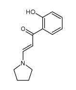 N-[2-(2-hydroxybenzoyl)vinyl]-pyrrolizidine结构式