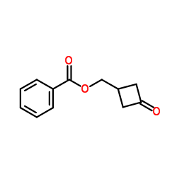 (3-Oxocyclobutyl)methyl benzoate Structure