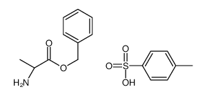 O-benzyl-DL-alanine toluene-p-sulphonate Structure