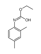 ethyl N-(2,4-dimethylphenyl)carbamate结构式