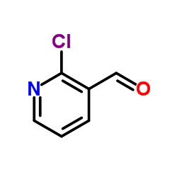 2-Chloro-3-pyridinecarboxaldehyde structure