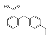 2-[(4-ethylphenyl)methyl]benzoic acid Structure