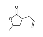 5-methyl-3-prop-2-enyloxolan-2-one结构式