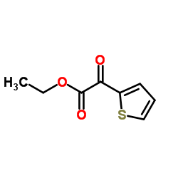 噻吩-2-乙醛酸乙酯结构式