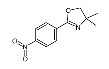 4,4-dimethyl-2-(4-nitrophenyl)-5H-1,3-oxazole Structure