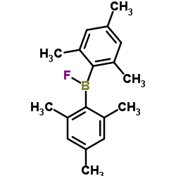 二(三甲苯基)氟化硼结构式