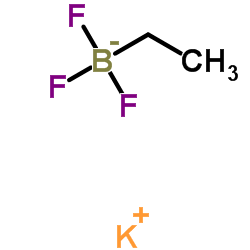 Potassium ethyl(trifluoro)borate(1-) Structure