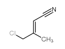4-chloro-3-methylbut-2-enenitrile Structure