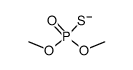 O,O-dimethyl phosphorothioate Structure