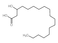3-hydroxyoctadecanoic acid structure