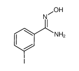 3-iodo-N-hydroxy-benzamidine结构式
