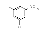 3-Chloro-5-fluorophenylmagnesium bromide solution structure