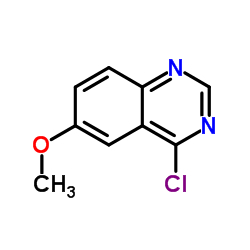 4-chloro-6-methoxyquinazoline Structure