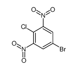 5-Bromo-2-chloro-1,3-dinitrobenzene Structure
