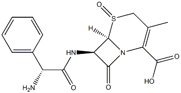 苯甘孢霉素亚砜结构式