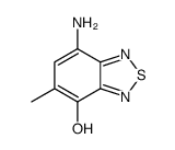 2-amino-4-methyl-8λ4-thia-7,9-diazabicyclo[4.3.0]nona-1,3,5,7,8-pentaen-5-ol Structure