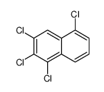 1,2,3,5-tetrachloronaphthalene Structure