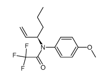 (R)-2,2,2-trifluoro-N-(4-methoxyphenyl)-N-(1-propylallyl)acetamide Structure
