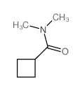 N,N-dimethylcyclobutanecarboxamide Structure
