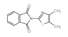 2-(4,5-dimethyl-1,3-thiazol-2-yl)isoindole-1,3-dione Structure
