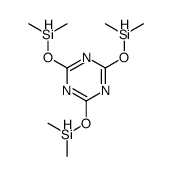 [4,6-bis(dimethylsilyloxy)-1,3,5-triazin-2-yl]oxy-dimethylsilane结构式
