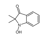 1-hydroxy-2,2-dimethylindol-3-one Structure