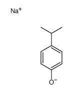 sodium p-isopropylphenolate结构式