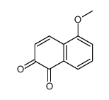 5-methoxynaphthalene-1,2-dione结构式