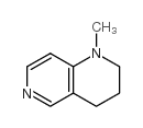 1-methyl-1,2,3,4-tetrahydro-[1,6]naphthyridine Structure