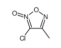 3-chloro-4-methyl-2-oxido-1,2,5-oxadiazol-2-ium Structure