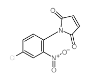 1-(4-chloro-2-nitro-phenyl)pyrrole-2,5-dione Structure