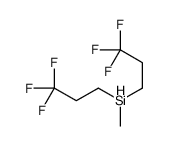 methyl-bis(3,3,3-trifluoropropyl)silane Structure