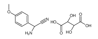 (R)-(alpha-cyano-4-methoxybenzyl)ammonium hydrogen [R-(R*,R*)]-tartrate picture